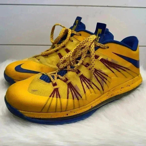 Nike Other - Nike Air Max LeBron 10 Low Knicks Size 12 Orange Blue